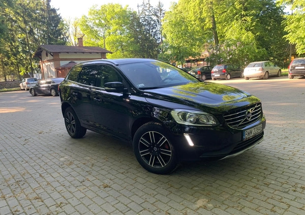 Volvo XC 60 cena 67650 przebieg: 216000, rok produkcji 2017 z Ciechanowiec małe 191